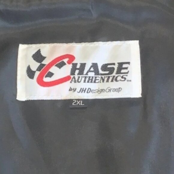 Vtg Chase Authentics Dale Earnhardt Goodwrench Suede Leather Jacket XXL - Picture 11 of 14